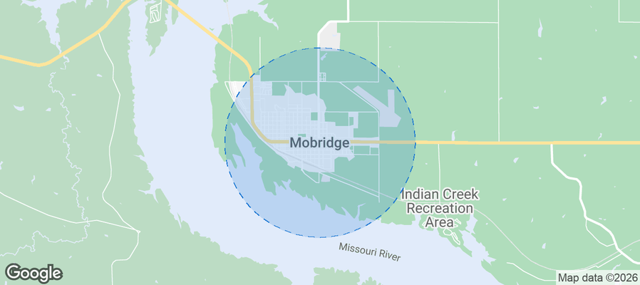 Mobridge Airbnb map